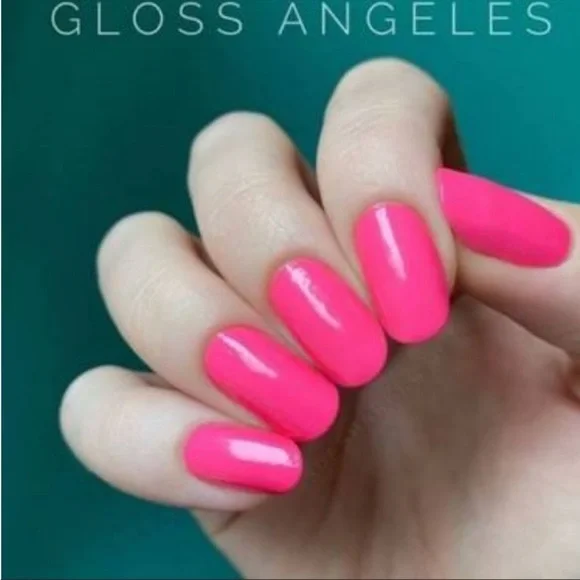 *Retired* Color Street: Gloss Angeles | Neon Pink Barbie Summer Bright Spring - Picture 7 of 11
